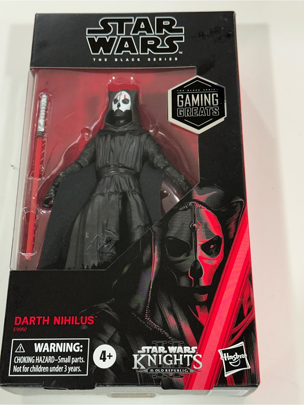 Hasbro Star Wars Black Series Darth Nihilus Action Figure - Black, Red